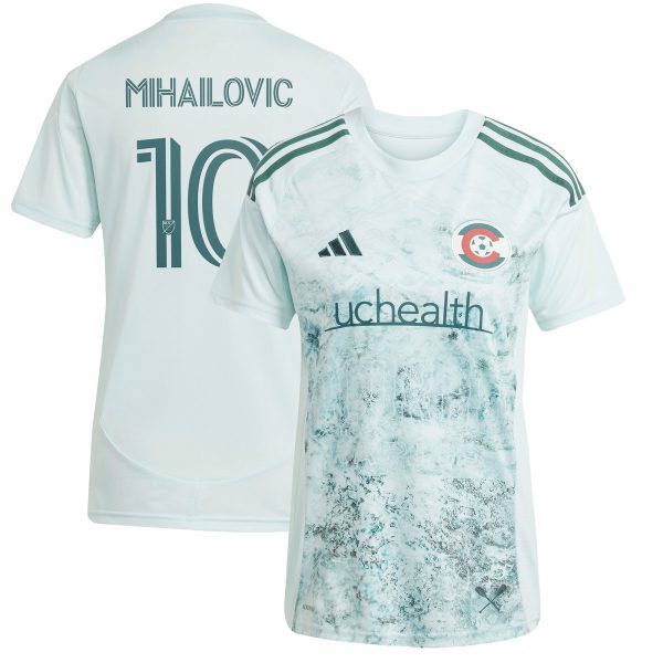 women8217s colorado rapids djordje mihailovic adidas green 2025 headwaters replica player jersey | San Jose Earthquakes Hats, Jerseys & MLS Apparel