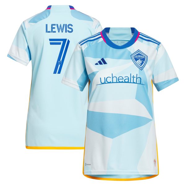 women8217s colorado rapids jonathan lewis adidas light blue 2023 new day kit replica jersey | San Jose Earthquakes Hats, Jerseys & MLS Apparel