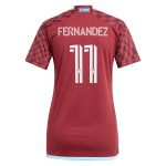 women8217s colorado rapids omir fernandez adidas burgundy 2024 one flag kit replica player jersey | San Jose Earthquakes Hats, Jerseys & MLS Apparel