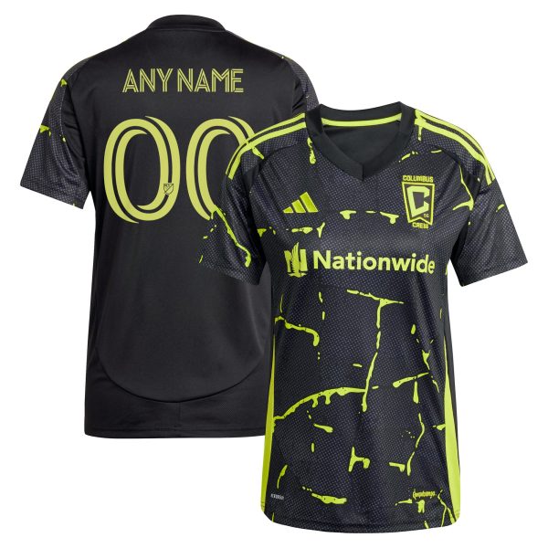 women8217s columbus crew adidas black 2025 the goosebumps kit replica custom jersey | San Jose Earthquakes Hats, Jerseys & MLS Apparel