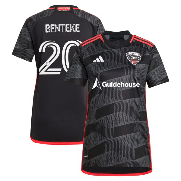 women8217s d.c. united christian benteke adidas black 2024 the icon kit replica player jersey | San Jose Earthquakes Hats, Jerseys & MLS Apparel