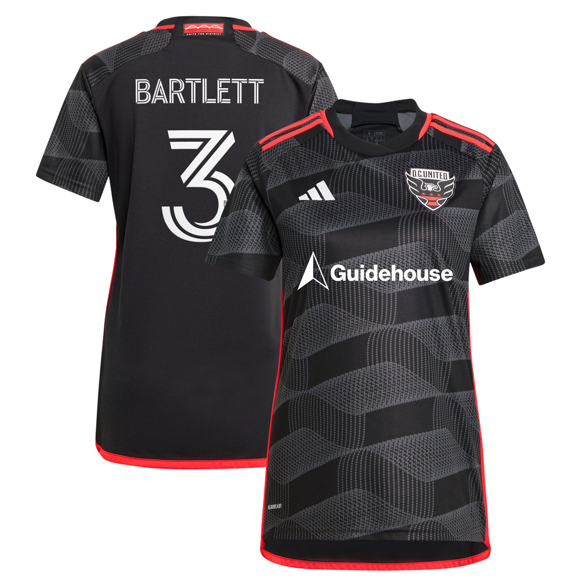 women8217s d.c. united lucas bartlett adidas black 2024 the icon kit replica player jersey | San Jose Earthquakes Hats, Jerseys & MLS Apparel