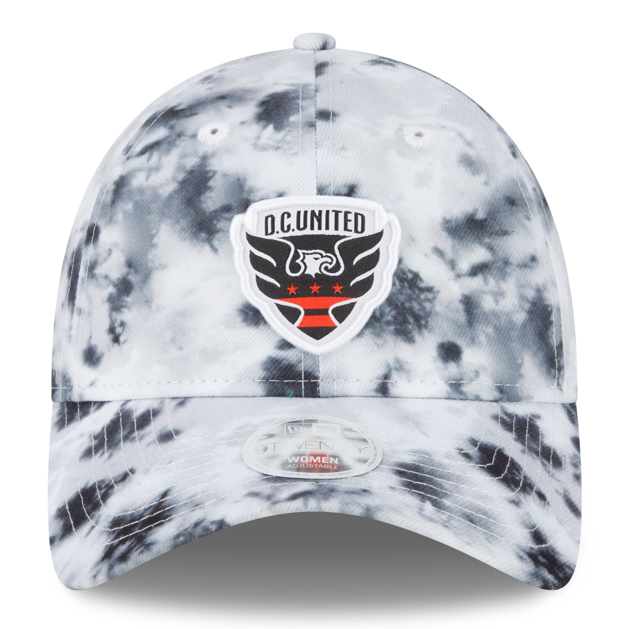 women8217s d.c. united new era black tie-dye 9twenty adjustable hat | San Jose Earthquakes Hats, Jerseys & MLS Apparel