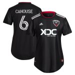 women8217s d.c. united russell canouse adidas black 2022 black and red kit replica player jersey | San Jose Earthquakes Hats, Jerseys & MLS Apparel