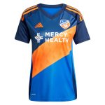 women8217s fc cincinnati adidas blue 2025 orange and blue legacy kit replica jersey | San Jose Earthquakes Hats, Jerseys & MLS Apparel