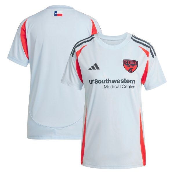 women8217s fc dallas adidas light blue 2025 the inferno kit replica jersey | San Jose Earthquakes Hats, Jerseys & MLS Apparel