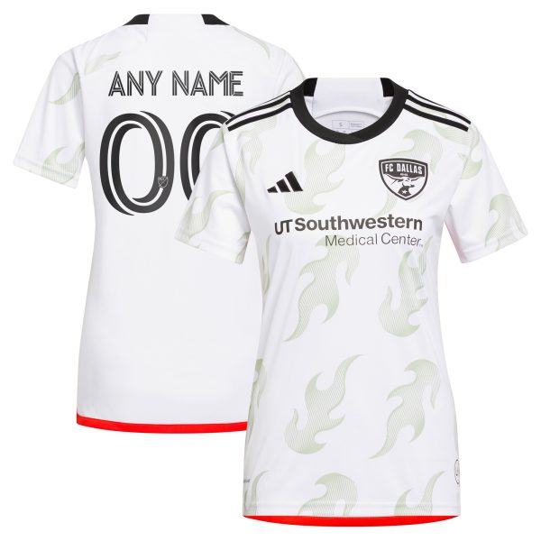 women8217s fc dallas adidas white 2023 burn baby burn replica custom jersey | San Jose Earthquakes Hats, Jerseys & MLS Apparel