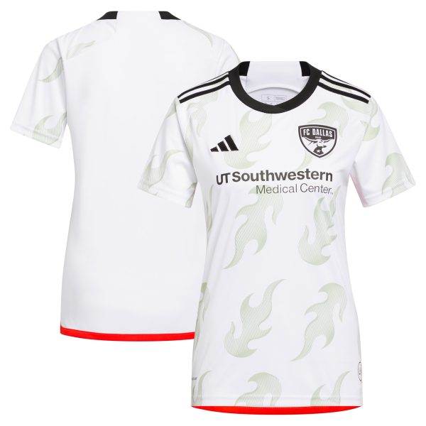 women8217s fc dallas adidas white 2023 burn baby burn replica jersey | San Jose Earthquakes Hats, Jerseys & MLS Apparel