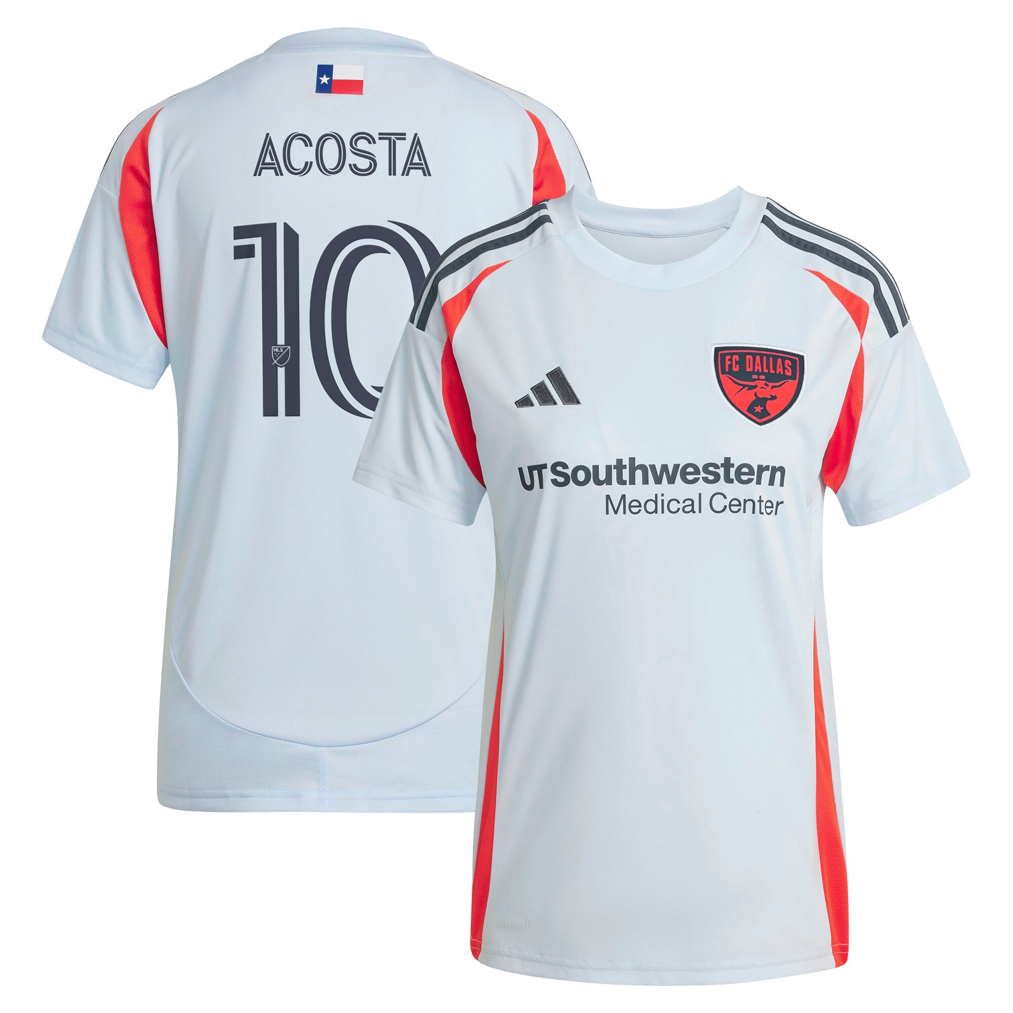 women8217s fc dallas luciano acosta adidas light blue 2025 the inferno kit replica player jersey | San Jose Earthquakes Hats, Jerseys & MLS Apparel