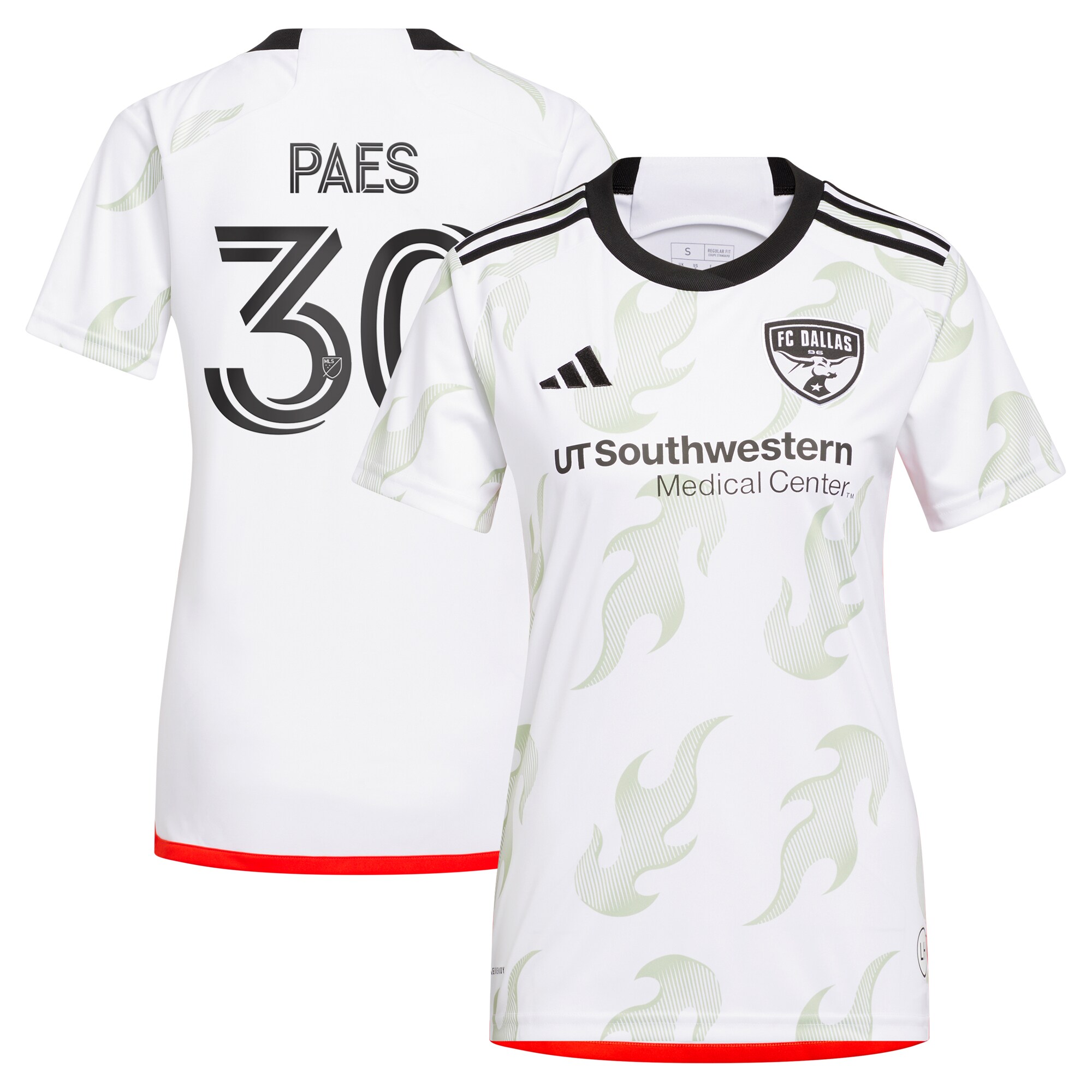 women8217s fc dallas maarten paes adidas white 2024 burn baby burn replica player jersey | San Jose Earthquakes Hats, Jerseys & MLS Apparel