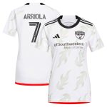 women8217s fc dallas paul arriola adidas white 2023 burn baby burn replica player jersey | San Jose Earthquakes Hats, Jerseys & MLS Apparel