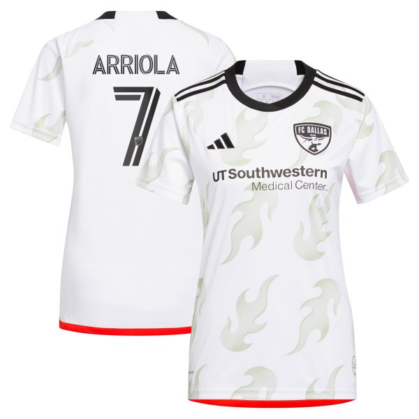 women8217s fc dallas paul arriola adidas white 2023 burn baby burn replica player jersey | San Jose Earthquakes Hats, Jerseys & MLS Apparel