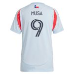 women8217s fc dallas petar musa adidas light blue 2025 the inferno kit replica player jersey | San Jose Earthquakes Hats, Jerseys & MLS Apparel