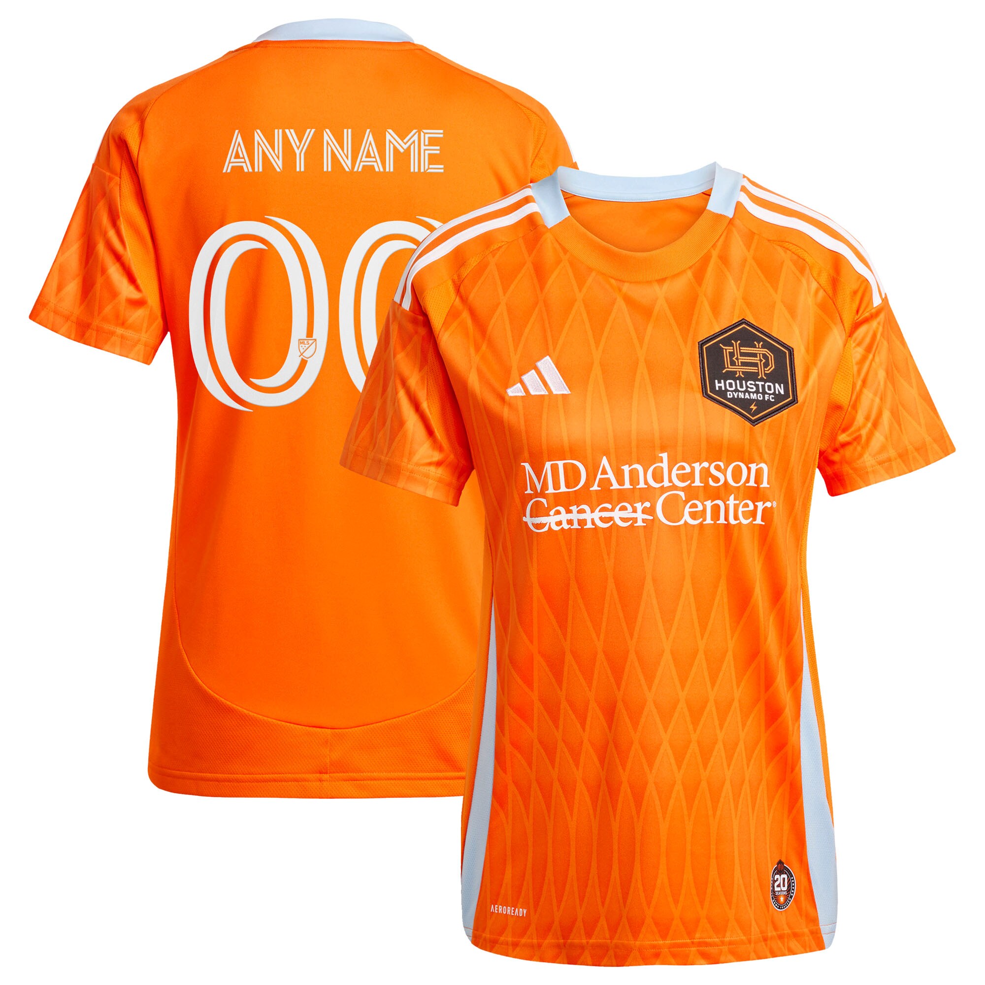 women8217s houston dynamo fc adidas orange 2025 season 20 replica custom jersey | San Jose Earthquakes Hats, Jerseys & MLS Apparel