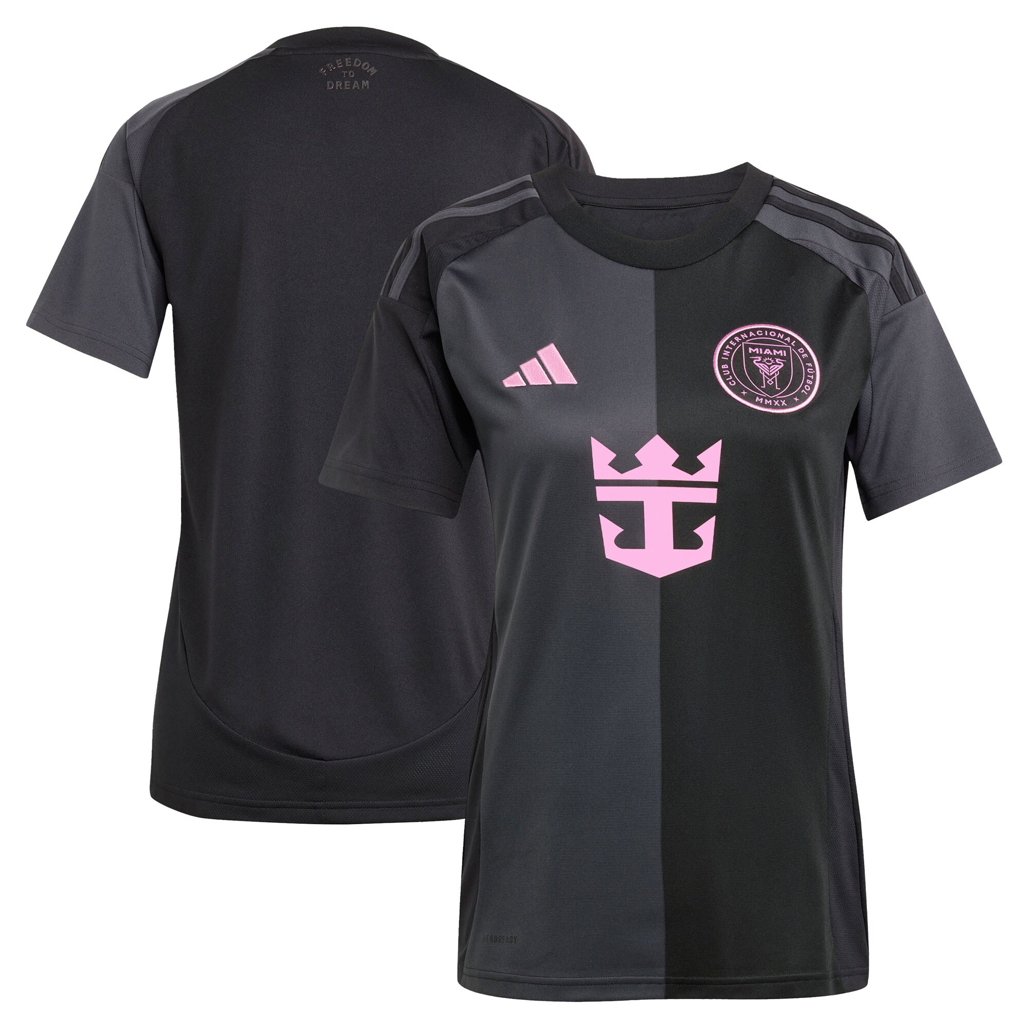 women8217s inter miami cf adidas black 2025 the fortitude kit replica jersey | San Jose Earthquakes Hats, Jerseys & MLS Apparel
