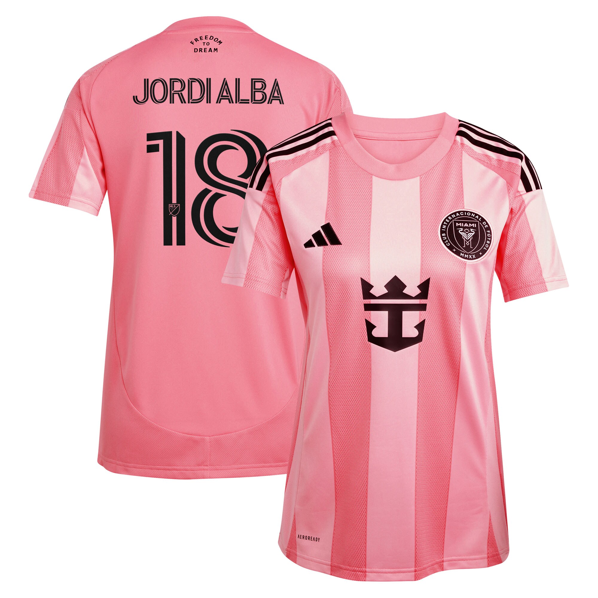 women8217s inter miami cf jordi alba adidas light pink 2025 euforia replica player jersey | San Jose Earthquakes Hats, Jerseys & MLS Apparel