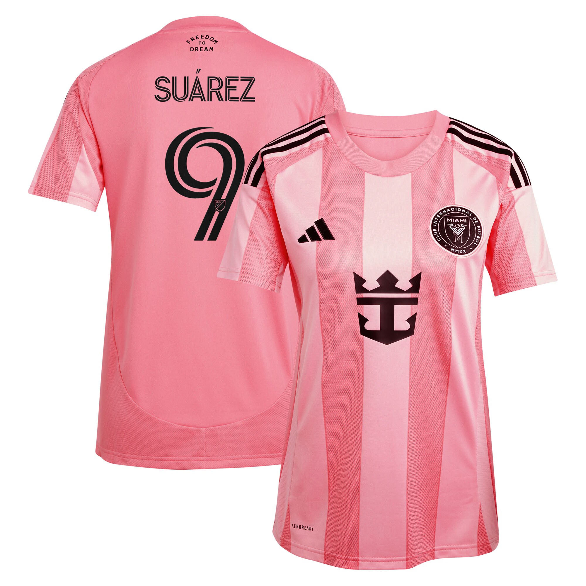 women8217s inter miami cf luis suárez adidas light pink 2025 euforia replica player jersey | San Jose Earthquakes Hats, Jerseys & MLS Apparel