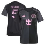 women8217s inter miami cf sergio busquets adidas black 2025 the fortitude kit replica player jersey | San Jose Earthquakes Hats, Jerseys & MLS Apparel