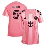 women8217s inter miami cf sergio busquets adidas light pink 2025 euforia replica player jersey | San Jose Earthquakes Hats, Jerseys & MLS Apparel