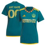 women8217s la galaxy adidas green 2023 la kit replica custom jersey | San Jose Earthquakes Hats, Jerseys & MLS Apparel