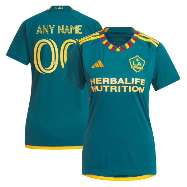 women8217s la galaxy adidas green 2023 la kit replica custom jersey | San Jose Earthquakes Hats, Jerseys & MLS Apparel