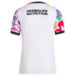 women8217s la galaxy adidas white 2023 pride pre-match top | San Jose Earthquakes Hats, Jerseys & MLS Apparel