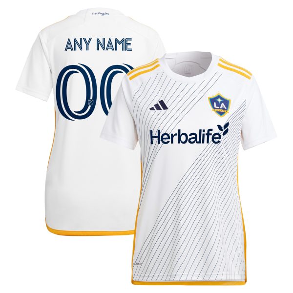 women8217s la galaxy adidas white 2024 angeleno kit replica custom jersey | San Jose Earthquakes Hats, Jerseys & MLS Apparel