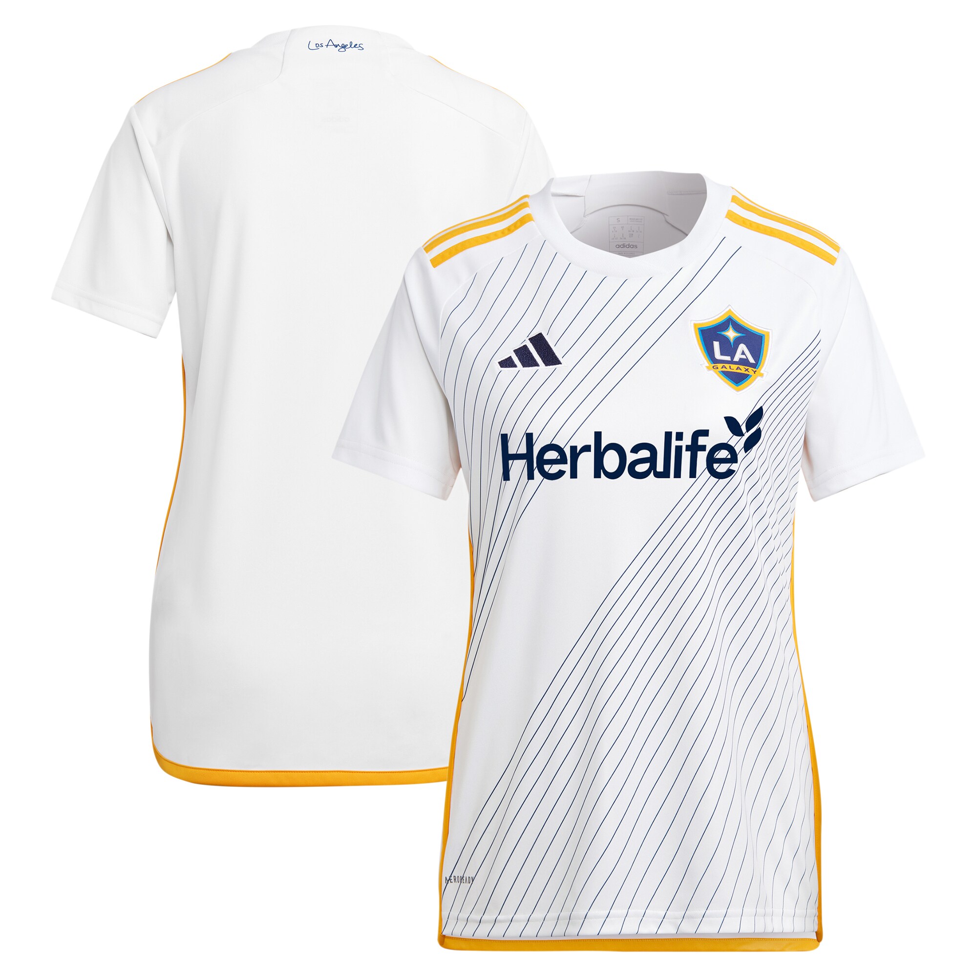 women8217s la galaxy adidas white 2024 angeleno kit replica jersey | San Jose Earthquakes Hats, Jerseys & MLS Apparel