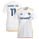 women8217s la galaxy gabriel pec adidas white 2024 angelino kit replica player jersey | San Jose Earthquakes Hats, Jerseys & MLS Apparel