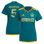 women8217s la galaxy gastón brugman adidas green 2023 la kit replica player jersey | San Jose Earthquakes Hats, Jerseys & MLS Apparel