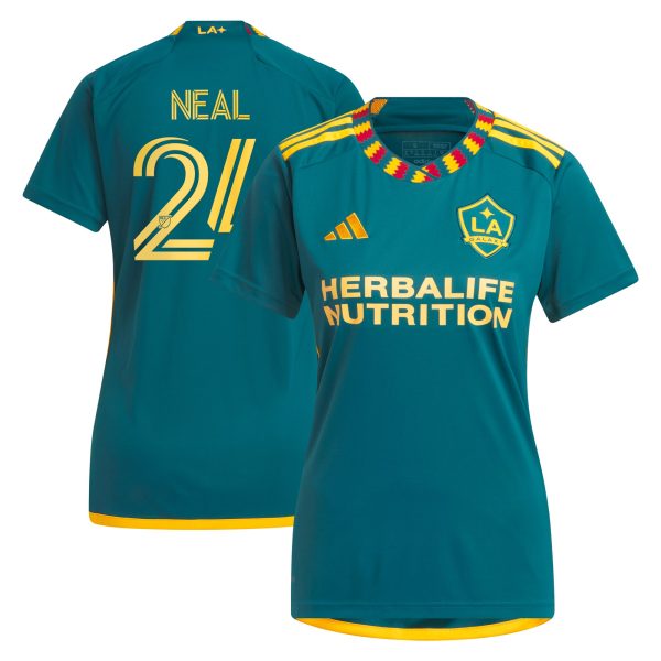 women8217s la galaxy jalen neal adidas green 2024 la kit replica player jersey | San Jose Earthquakes Hats, Jerseys & MLS Apparel