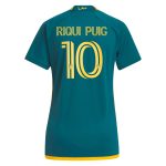women8217s la galaxy riqui puig adidas green 2024 la kit replica player jersey | San Jose Earthquakes Hats, Jerseys & MLS Apparel