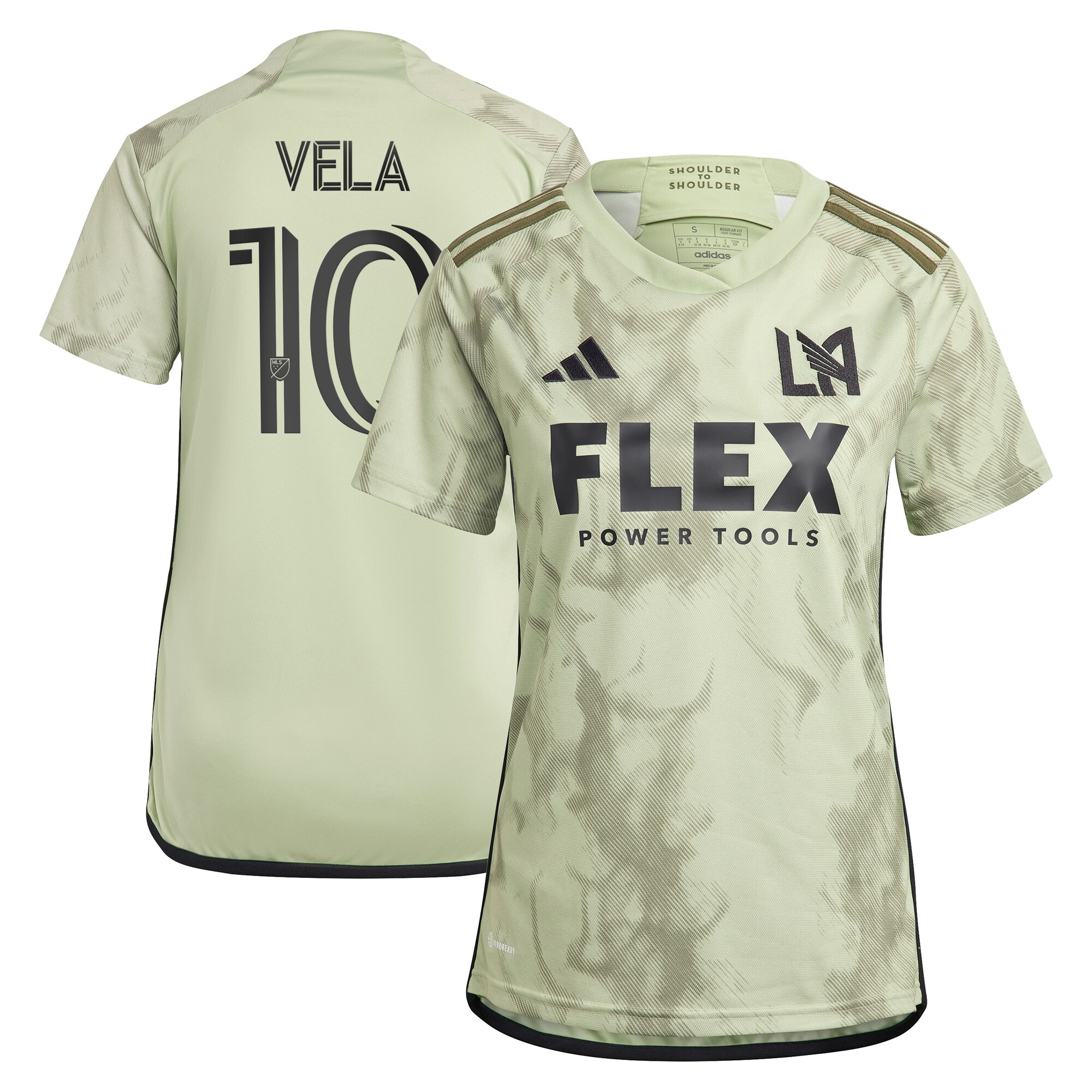 women8217s lafc carlos vela adidas green 2023 smokescreen replica player jersey | San Jose Earthquakes Hats, Jerseys & MLS Apparel