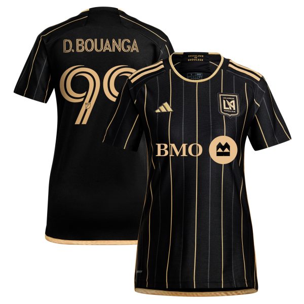women8217s lafc denis bouanga adidas black 2024 primary replica player jersey | San Jose Earthquakes Hats, Jerseys & MLS Apparel