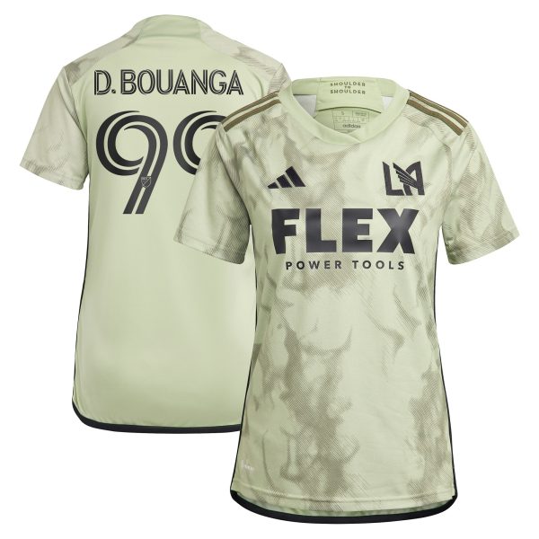 women8217s lafc denis bouanga adidas green 2023 smokescreen replica player jersey | San Jose Earthquakes Hats, Jerseys & MLS Apparel