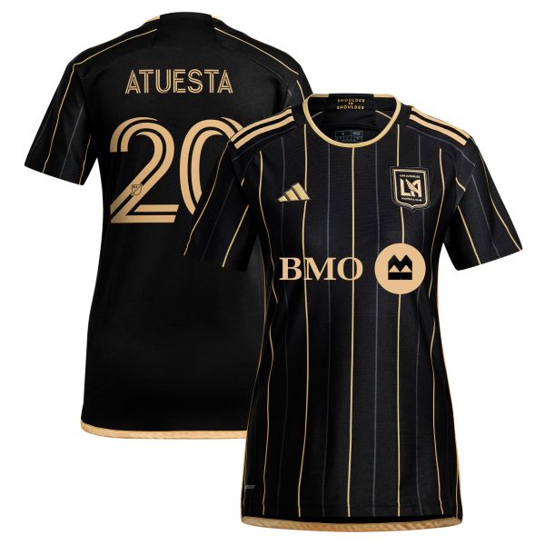 women8217s lafc eduard atuesta adidas black 2024 primary replica player jersey | San Jose Earthquakes Hats, Jerseys & MLS Apparel