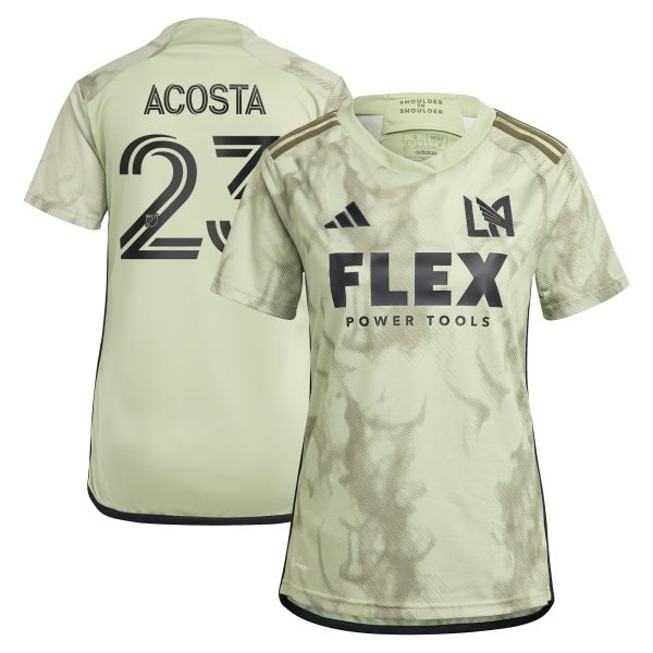women8217s lafc kellyn acosta adidas green 2023 smokescreen replica player jersey | San Jose Earthquakes Hats, Jerseys & MLS Apparel