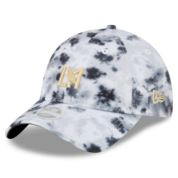 women8217s lafc new era black tie-dye 9twenty adjustable hat | San Jose Earthquakes Hats, Jerseys & MLS Apparel