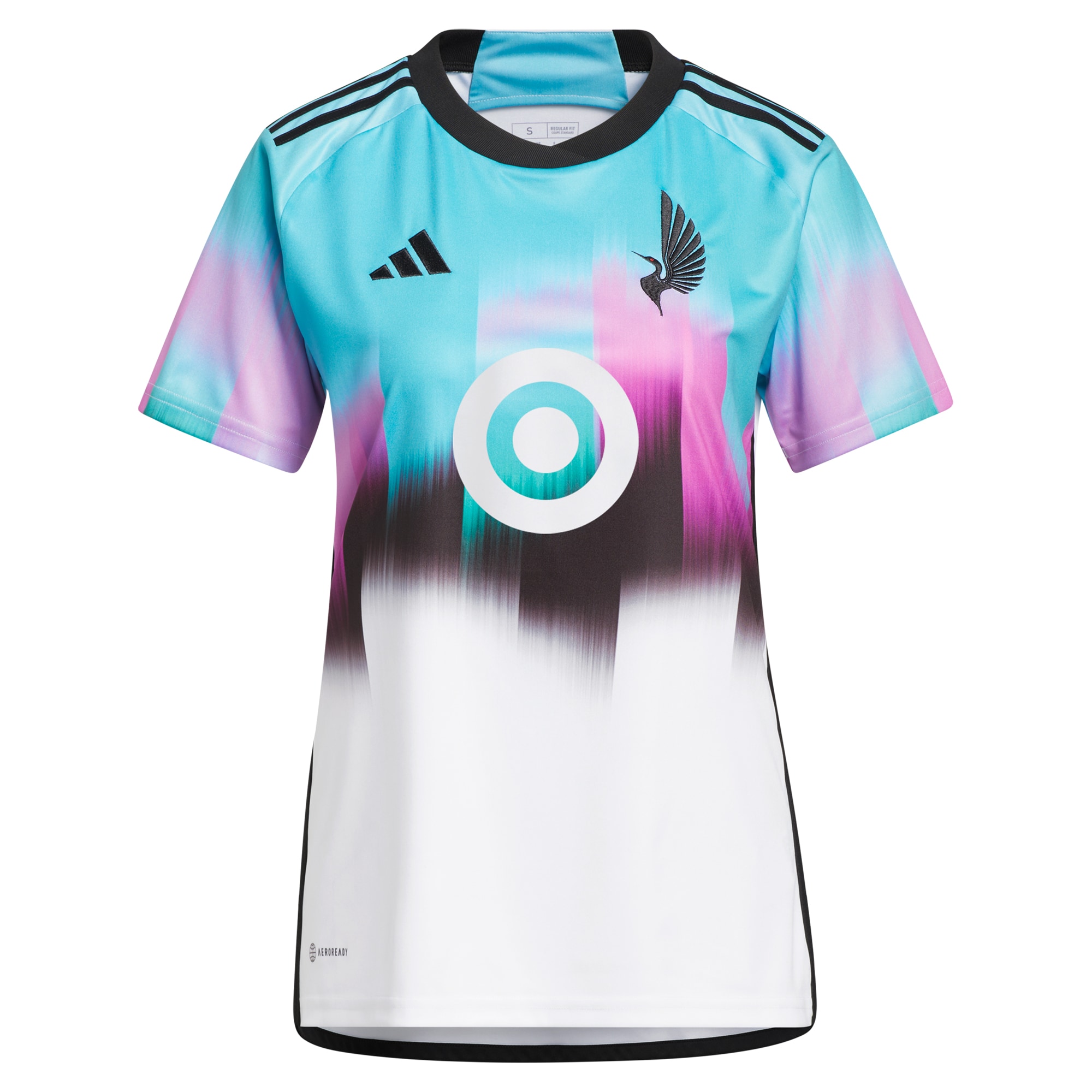women8217s minnesota united fc adidas white 2023 the northern lights kit replica jersey | San Jose Earthquakes Hats, Jerseys & MLS Apparel