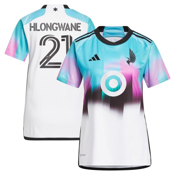 women8217s minnesota united fc bongokuhle hlongwane adidas white 2023 the northern lights kit replica jersey | San Jose Earthquakes Hats, Jerseys & MLS Apparel