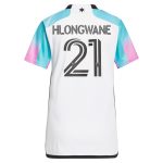 women8217s minnesota united fc bongokuhle hlongwane adidas white 2023 the northern lights kit replica jersey | San Jose Earthquakes Hats, Jerseys & MLS Apparel