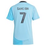 women8217s minnesota united fc jeong sang-bin adidas blue 2025 convergence replica player jersey | San Jose Earthquakes Hats, Jerseys & MLS Apparel