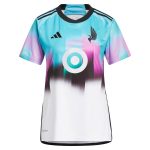 women8217s minnesota united fc robin lod adidas white 2023 the northern lights kit replica jersey | San Jose Earthquakes Hats, Jerseys & MLS Apparel