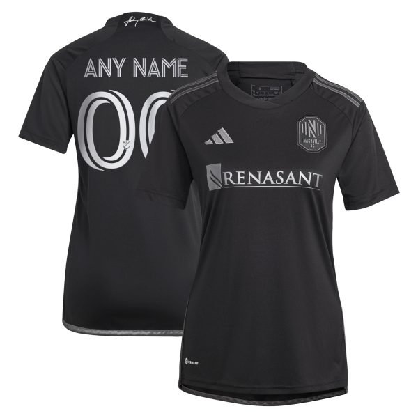 women8217s nashville sc adidas black 2023 man in black kit replica custom jersey | San Jose Earthquakes Hats, Jerseys & MLS Apparel