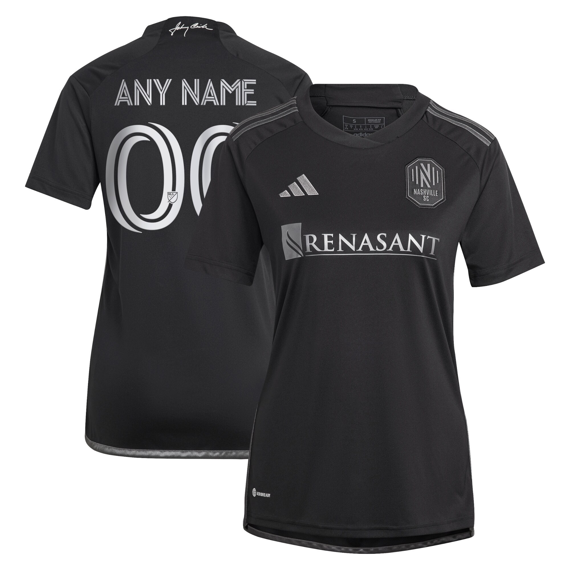 women8217s nashville sc adidas black 2023 man in black kit replica custom jersey | San Jose Earthquakes Hats, Jerseys & MLS Apparel