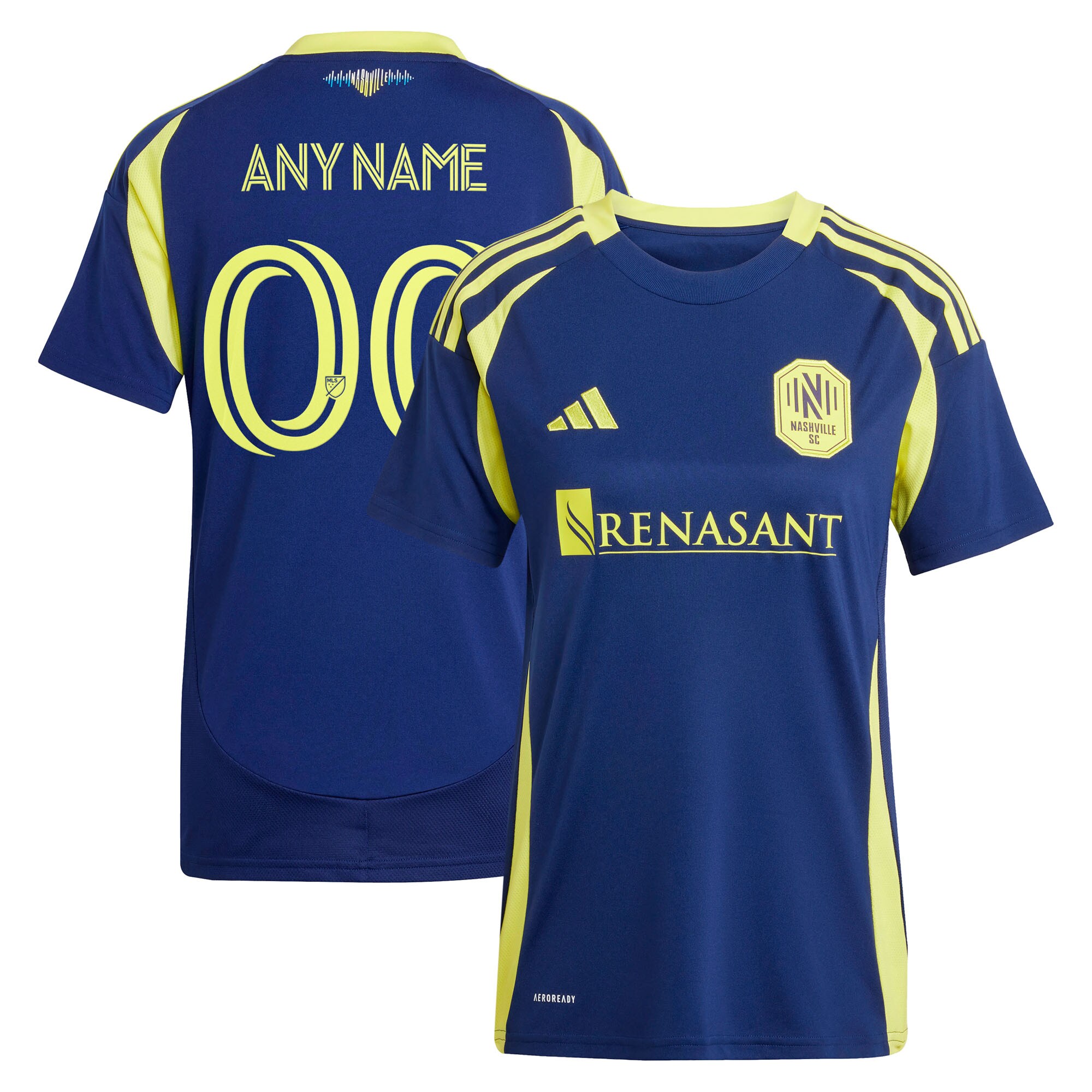 women8217s nashville sc adidas navy 2025 the heart of nashville kit replica custom jersey | San Jose Earthquakes Hats, Jerseys & MLS Apparel