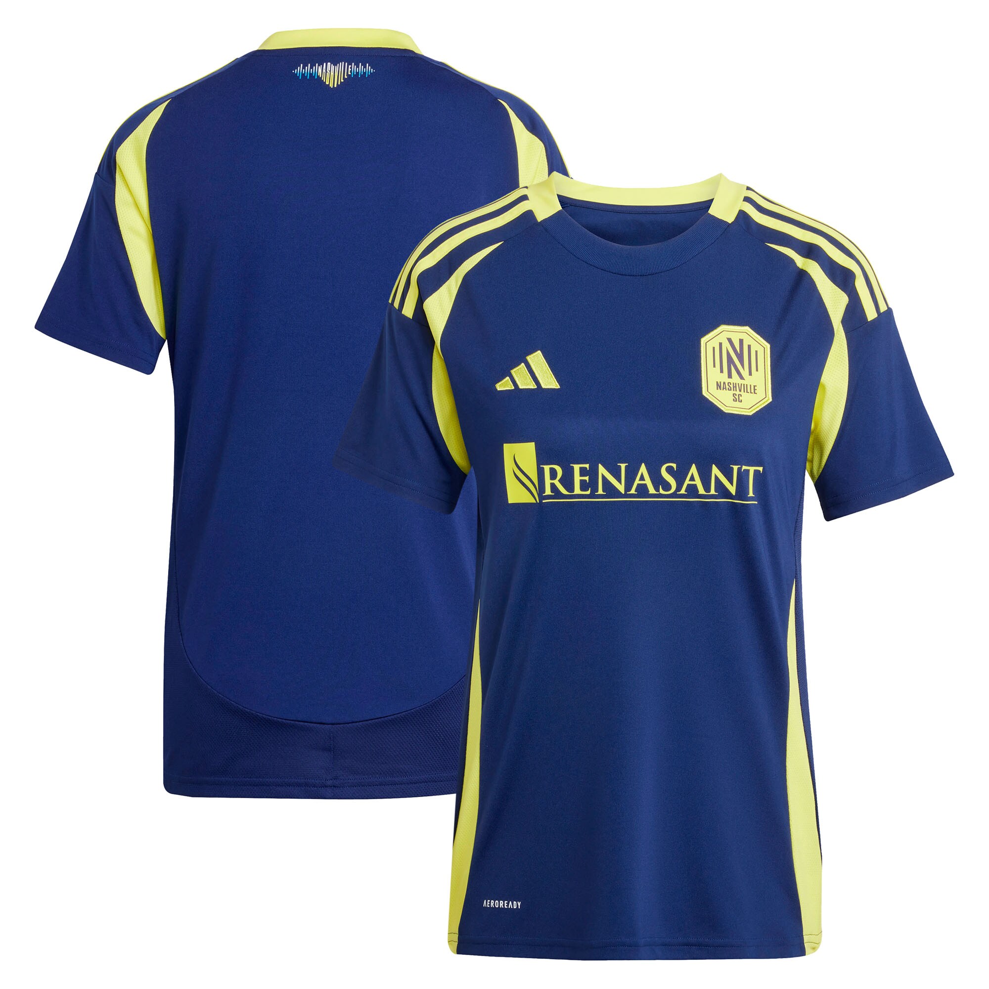 women8217s nashville sc adidas navy 2025 the heart of nashville kit replica jersey | San Jose Earthquakes Hats, Jerseys & MLS Apparel