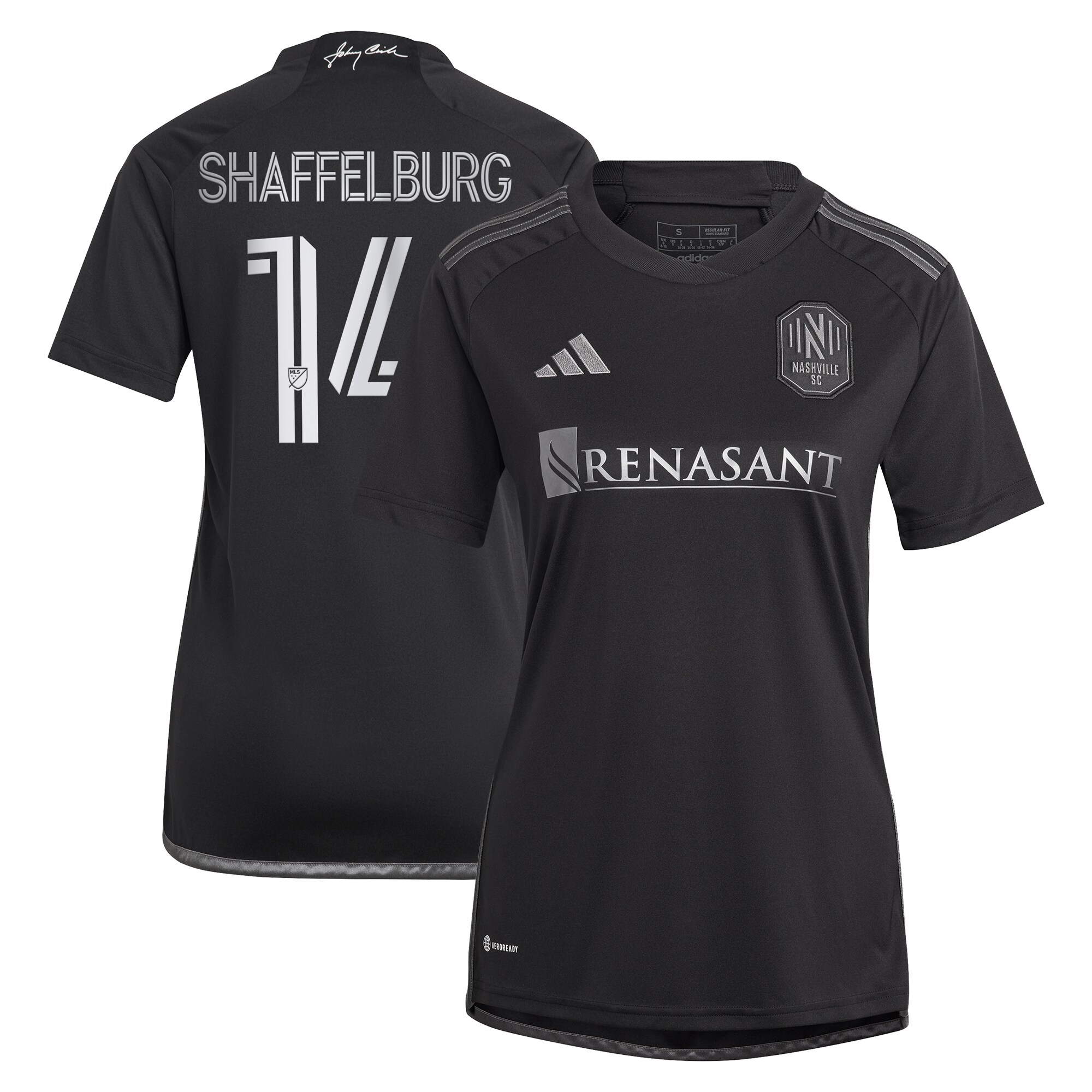 women8217s nashville sc jacob shaffelburg adidas black 2024 man in black kit replica player jersey | San Jose Earthquakes Hats, Jerseys & MLS Apparel
