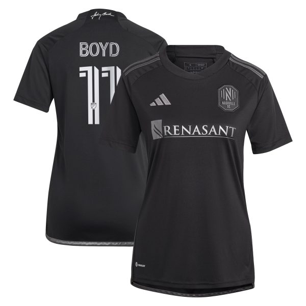 women8217s nashville sc tyler boyd adidas black 2024 man in black kit replica player jersey | San Jose Earthquakes Hats, Jerseys & MLS Apparel