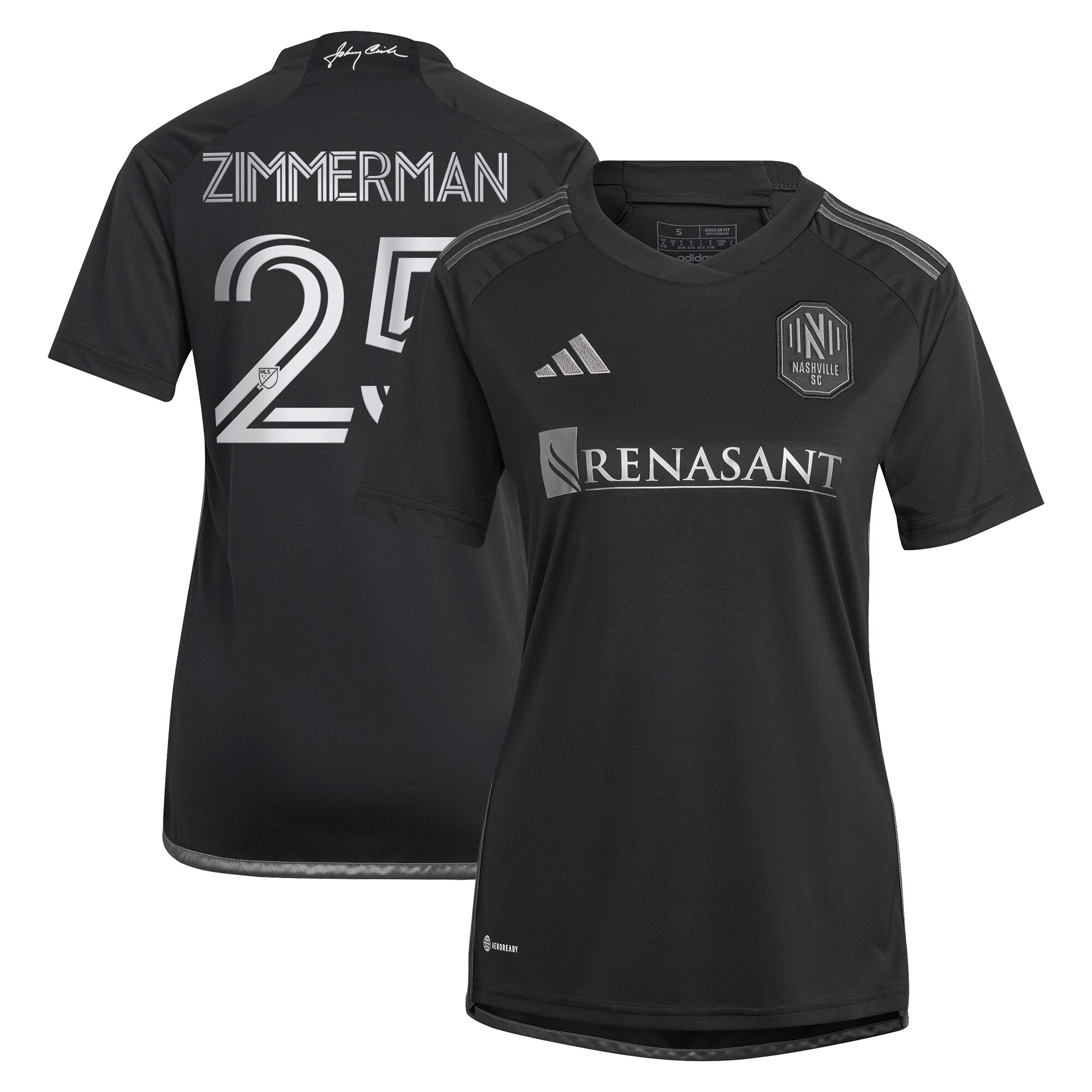 women8217s nashville sc walker zimmerman adidas black 2023 man in black kit replica player jersey | San Jose Earthquakes Hats, Jerseys & MLS Apparel